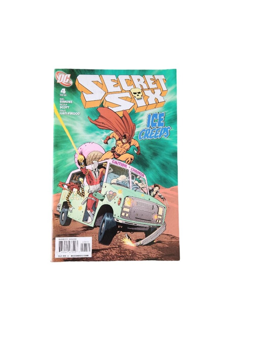 DC Comics Secret Six #4 2009 Comic Book Collector Bagged Boarded